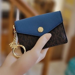 Michael Kors Kala SM Key Ring Card Case Wallet